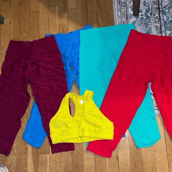 Booty by Brabants cropped OS original leggings (BLUE) - Picture 2 of 4